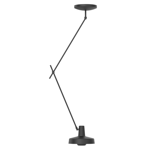 GRUPA Arigato taklampa 1 lampa 110 cm Ø23 cm svart