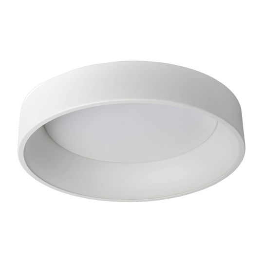 LED-taklampa Talowe, vit, Ø 60 cm