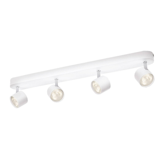 LED-taklampa Star, 4 ljuskällor