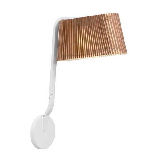 Secto Owalo 7030 Vägglampa Valnöt