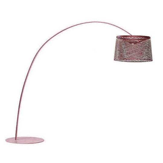 Foscarini Twiggy Grid Golvlampa Utomhus Röd