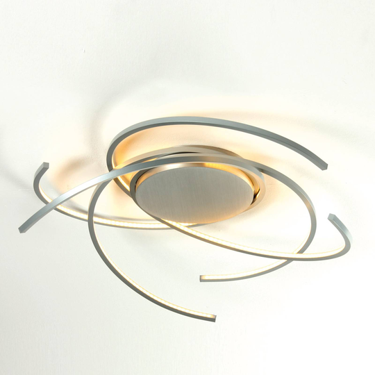 Escale Space - LED-taklampa, 55 cm, aluminium