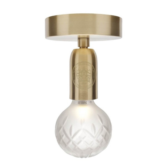 Lee Broom Crystal Bulb Taklampa Matt/Mässing