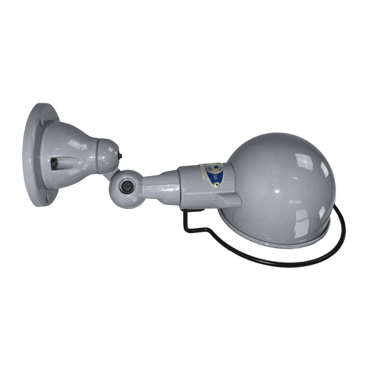 Jieldé Signal SI300 vägglampa justerbar silver