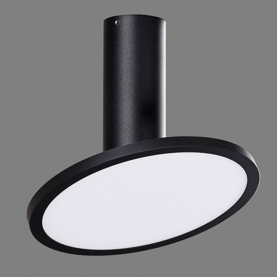 LED-taklampa Morgan, rörlig, svart