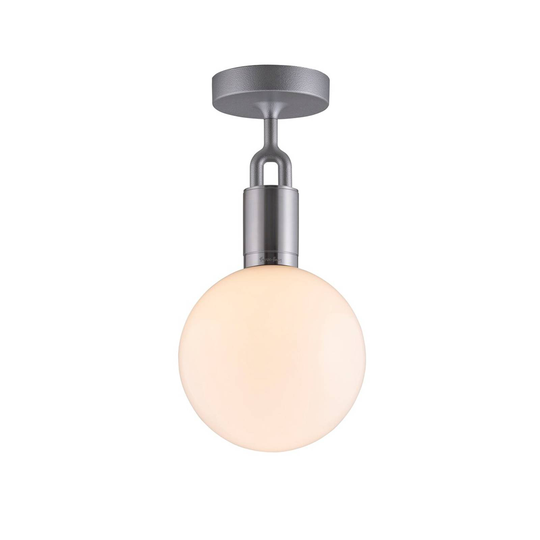 Buster + Punch Forked stål/glas opal Ø 20cm
