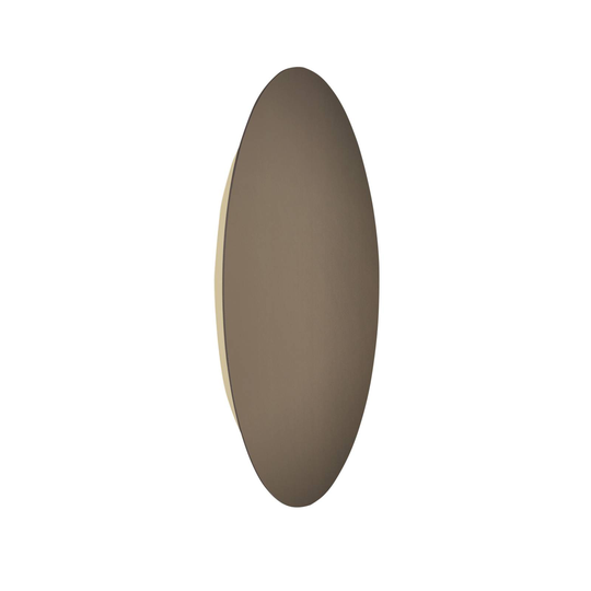 Escale Blade LED-vägglampa, brons, Ø 59 cm