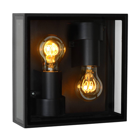 Utomhustaklampa Dukan IP65, 2 lampor