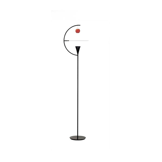 Nemo Newton Golvlampa Svart/ Vit