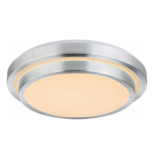 LED-taklampa Ina II, RGB-färgförändring, Ø 41 cm
