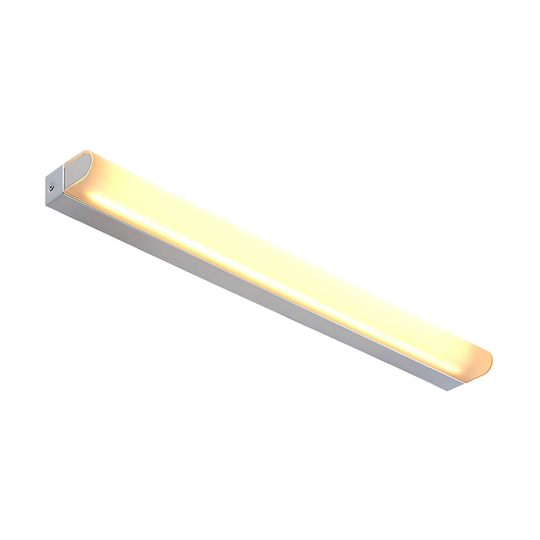 Arcchio Mourice LED-vägglampa, IP44, krom, 71 cm