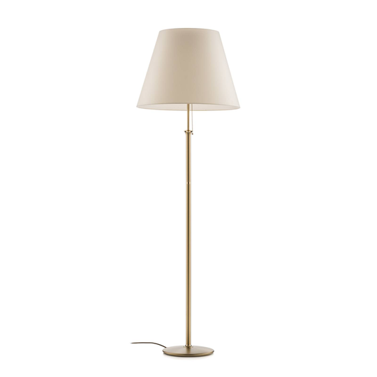 Golvlampa Royce med takluminator creme