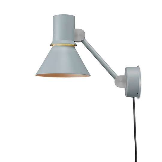 Anglepoise Typ 80 W2 Vägglampa med Sladd Grå Mist