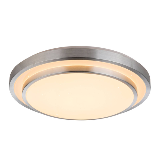 LED-taklampa Ina II, RGB-färgförändring, Ø 50 cm