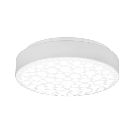 LED-taklampa Chizu, Ø 28,5 cm, 4 000 K, vit