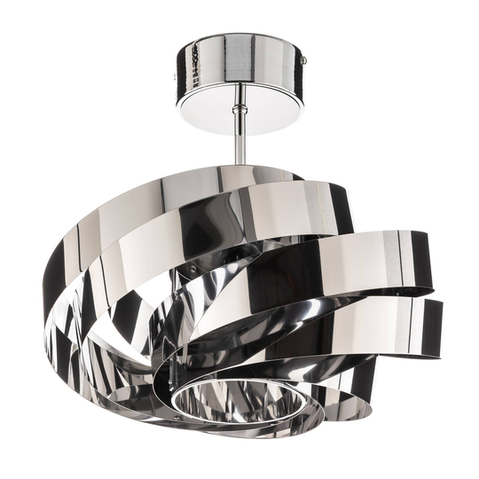Taklampa Vento krom-nickel Ø 40 cm