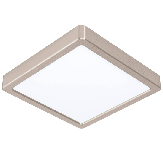 EGLO connect Fueva-Z taklampa 21 x 21 cm nickel