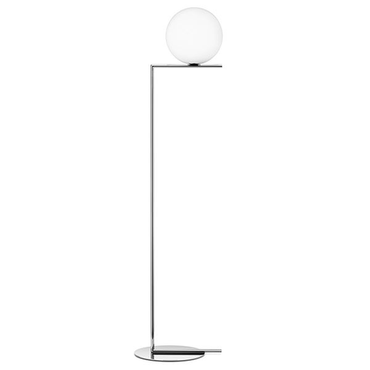 Flos IC F2 Golvlampa Krom