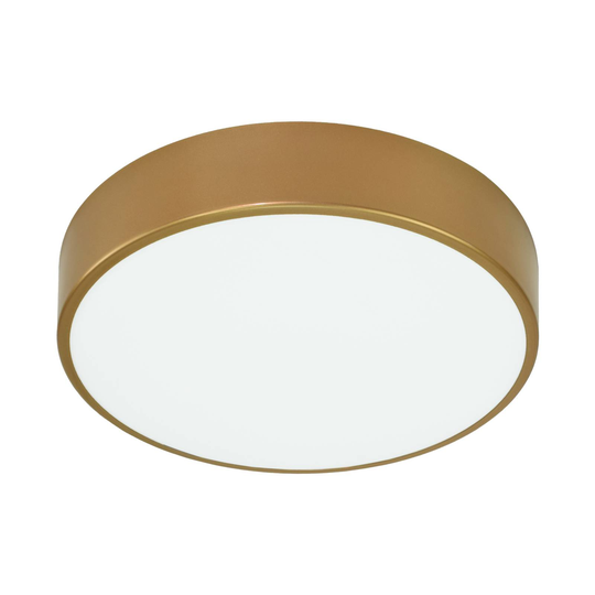Taklampa Cleo 400, sensor, Ø 40 cm guld