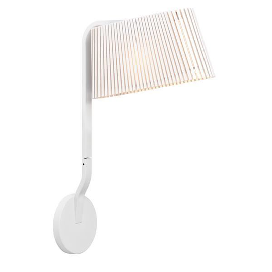 Secto Owalo 7030 Vägglampa Vit