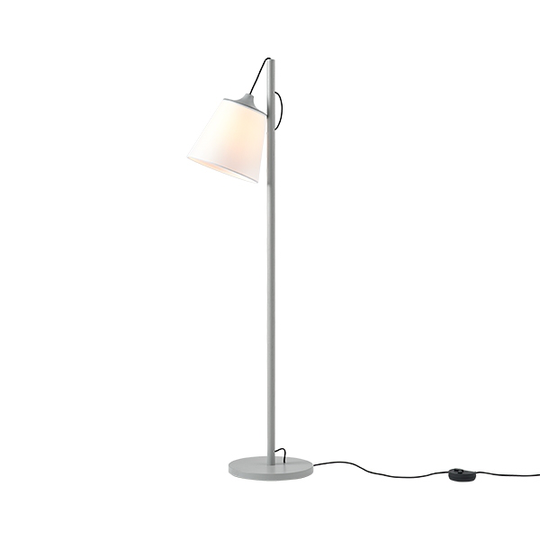 Muuto Pull Golvlampa Grå & Vit