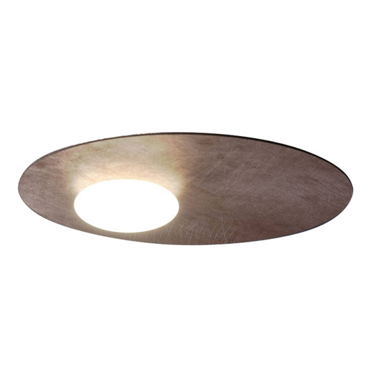 Axolight Kwic LED-taklampa, brons Ø 48 cm