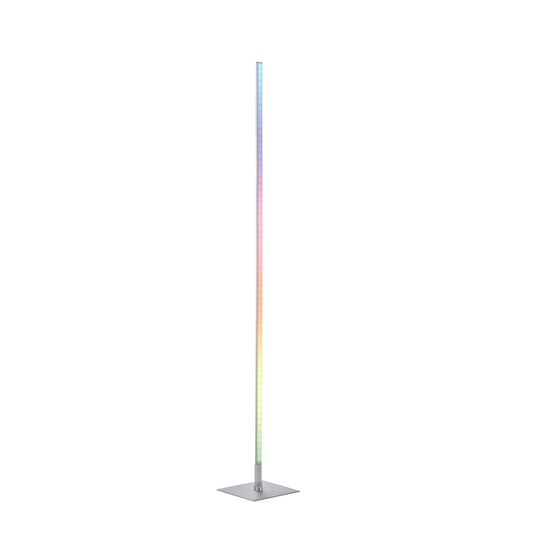 LED-golvlampa Henry, fjärrstyrd, RGB/CCT