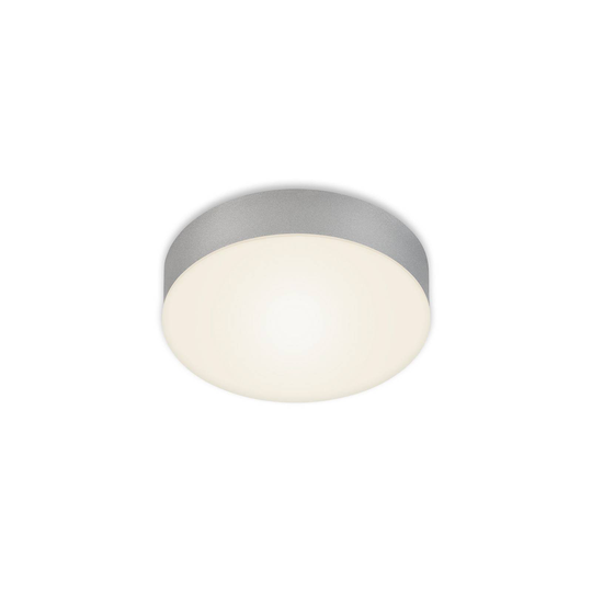 LED-taklampa Flame, Ø 15,7 cm, silver