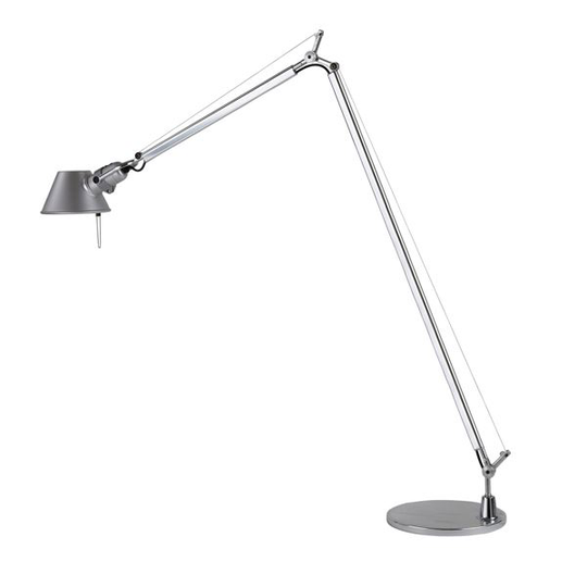 Artemide Tolomeo Reading Golvlampa Aluminium LED