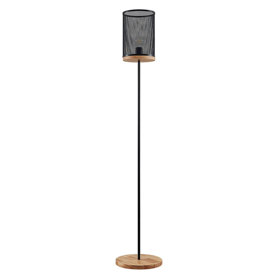 Lindby Kiriya golvlampa med rutnät