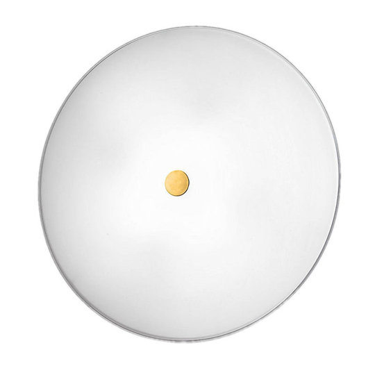 KOLARZ Centro vägglampa, Ø 42 cm, dekor 24 kt guld
