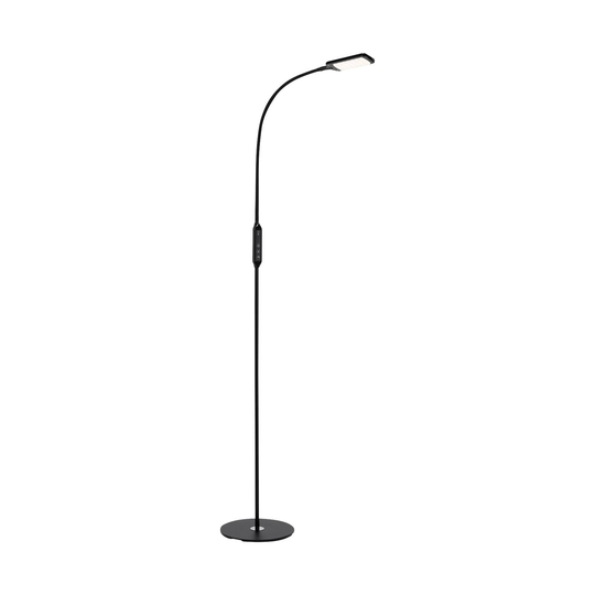 LED-golvlampa 1296-015, svart, dimbar, CCT