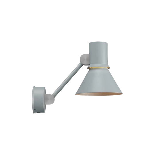 Type 80 W2 Wall, Grey Mist, With Plug/Cable, Incl. LED E27 1x6W