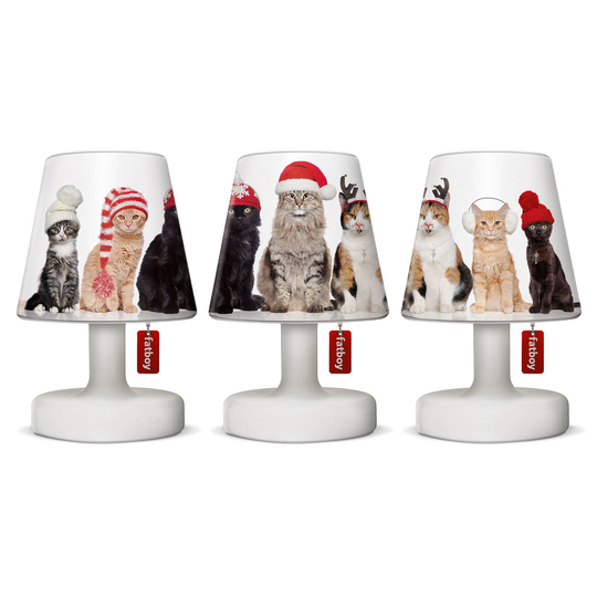 Fatboy Mini Cappie skärm 3-pack, x-mas cats