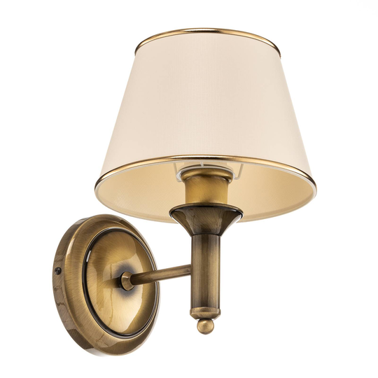 Vägglampa Birmingham patinerad