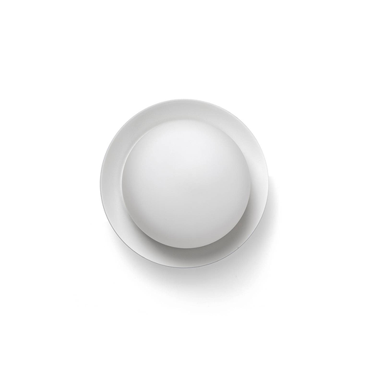 LED-vägglampa May IP44, vit