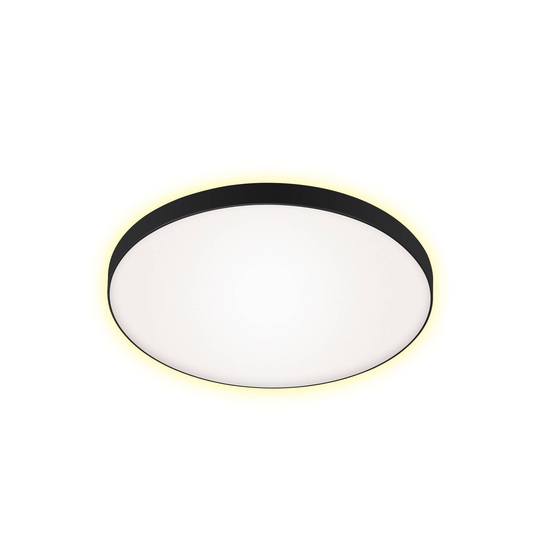 LED-taklampa Flet med backlight, Ø 35,5 cm