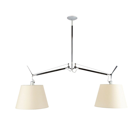 Artemide Tolomeo Basculante Taklampa Pergament Ø24