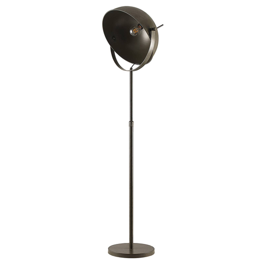 Lindby Muriel golvlampa, 1 lampa, mörkgrå