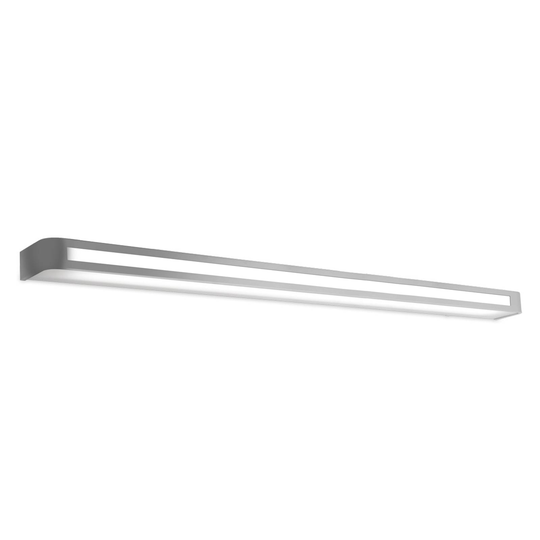 Tidslös LED-vägglampa Arcos, IP20 120 cm, krom