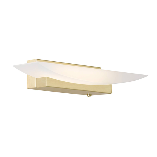 LED-vägglampa Bowl TW CCT mässing matt